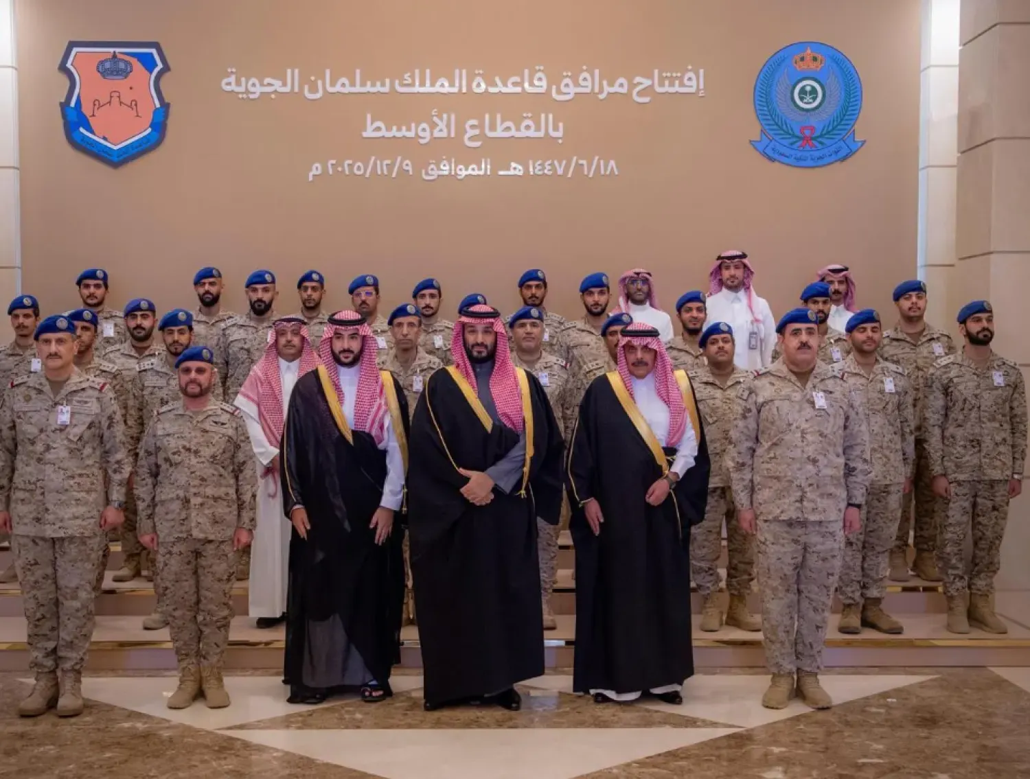 The Crown Prince toured the facilities and was briefed on the technical, administrative, and residential areas - SPA