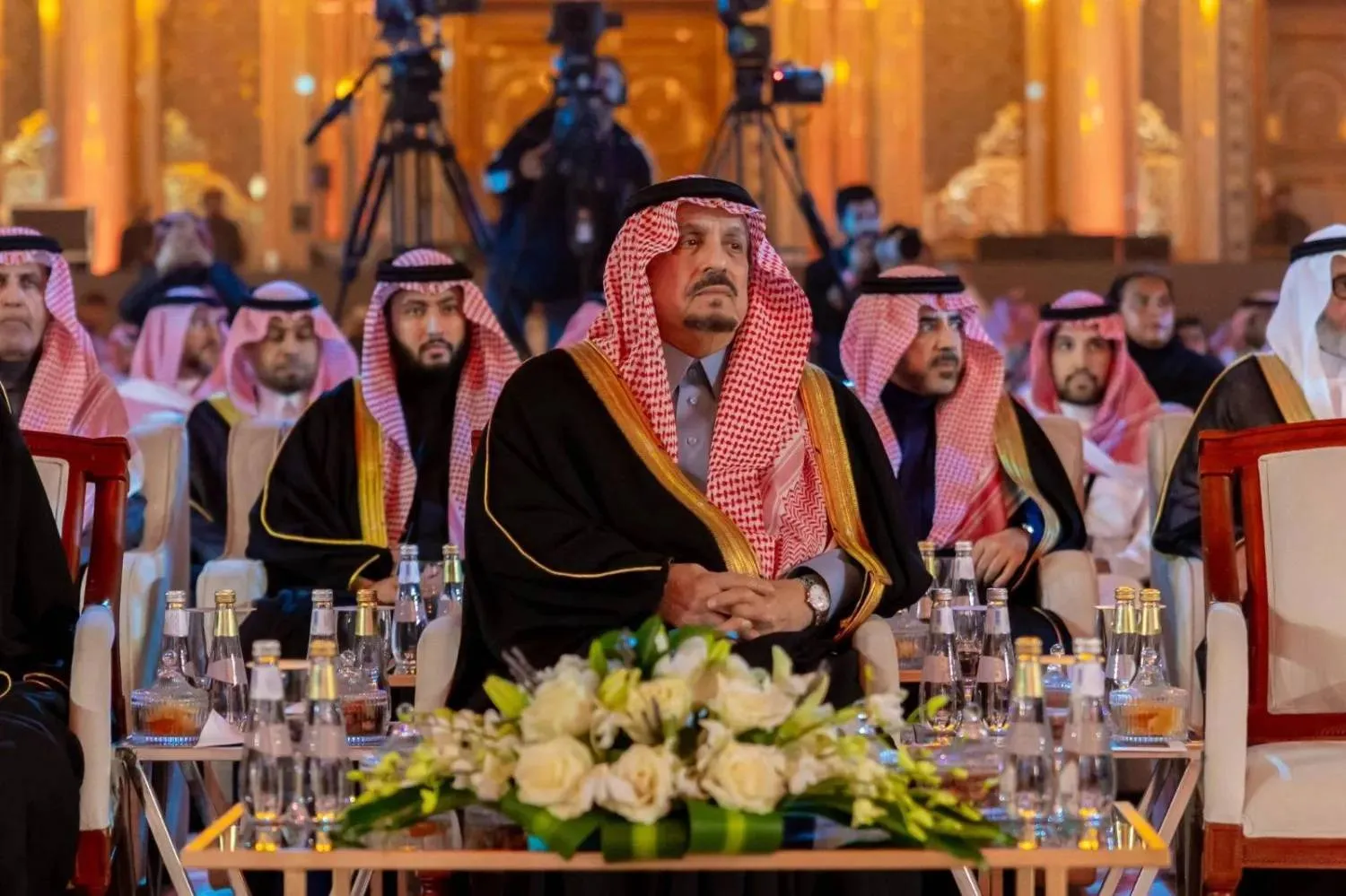 Riyadh governor attends launch of Development Finance Conference Momentum 2025 (Asharq Al-Awsat)