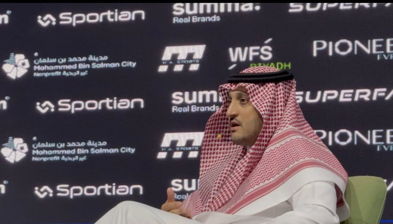 عمر مغربل رئيس رابطة المحترفين السعودي لكرة القدم (الشرق الأوسط)