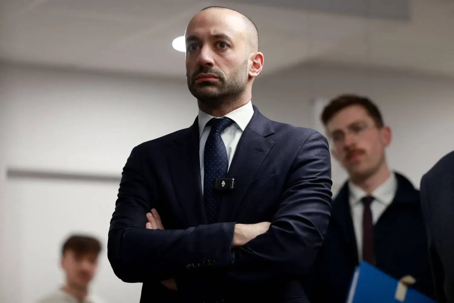 Fransa’nın Avrupa İşlerinden Sorumlu Devlet Bakanı Benjamin Haddad (AFP)