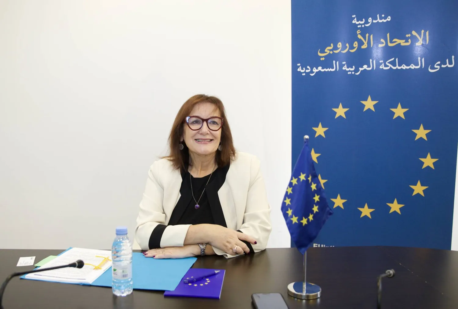 الاتحاد الأوروبي يرى في السعودية «شريكاً محورياً» في ملفات المتوسط والشرق الأوسط (تصوير: نايف العتيبي)