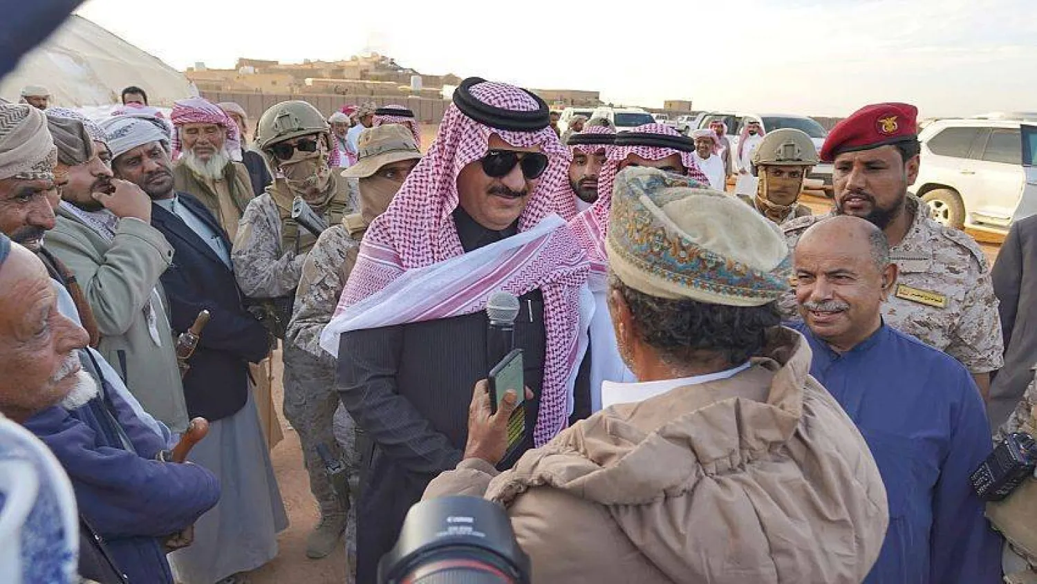 Head of the Saudi delegation to Hadhramaut Lt. Gen. Mohammed al-Qahtani. (Saba)