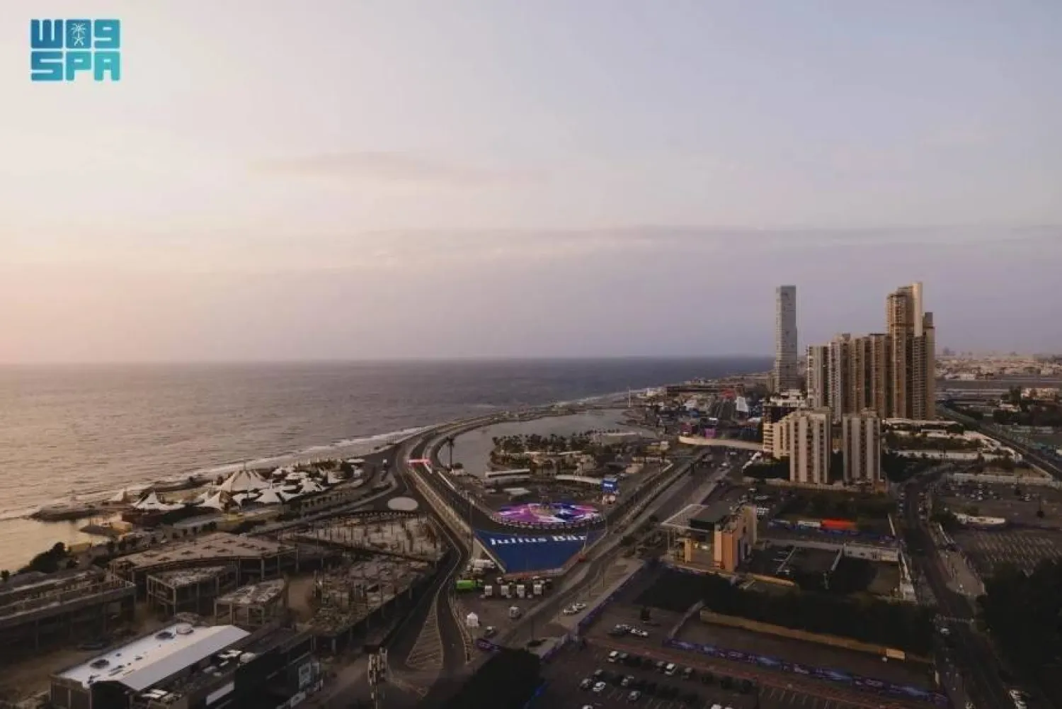 The race will be held under floodlights, making Jeddah the first city to host a night race on this season's calendar. SPA