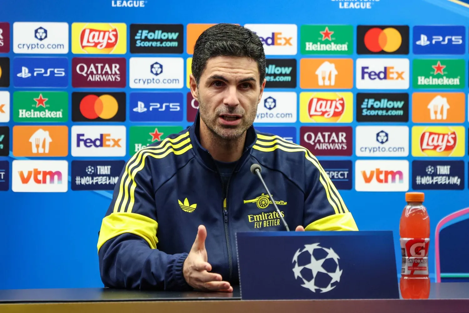 ميكل أرتيتا (د.ب.أ)