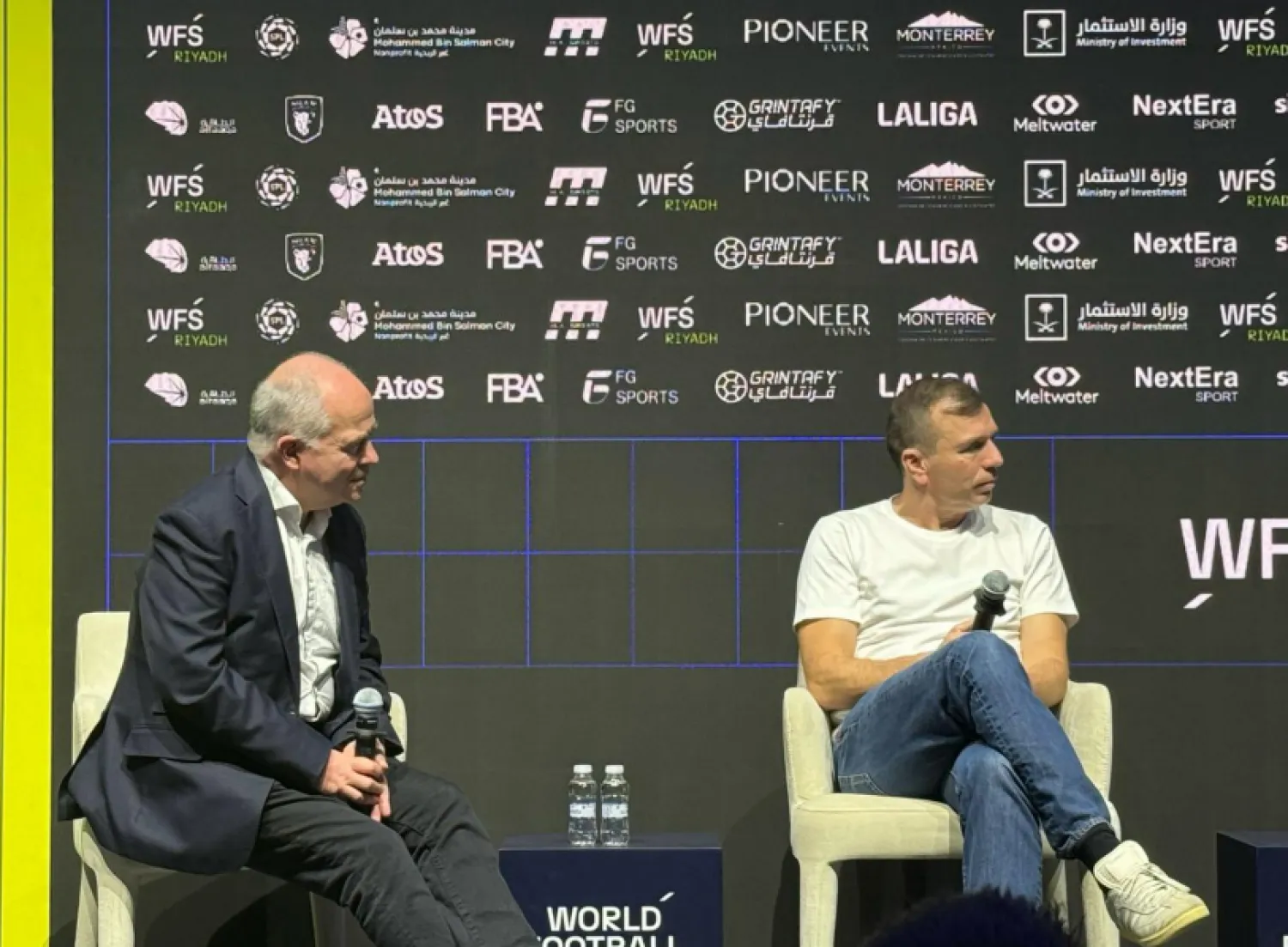 رالف رايتشرت (يمين) بيتر هاتون (يسار) (الشرق الأوسط)