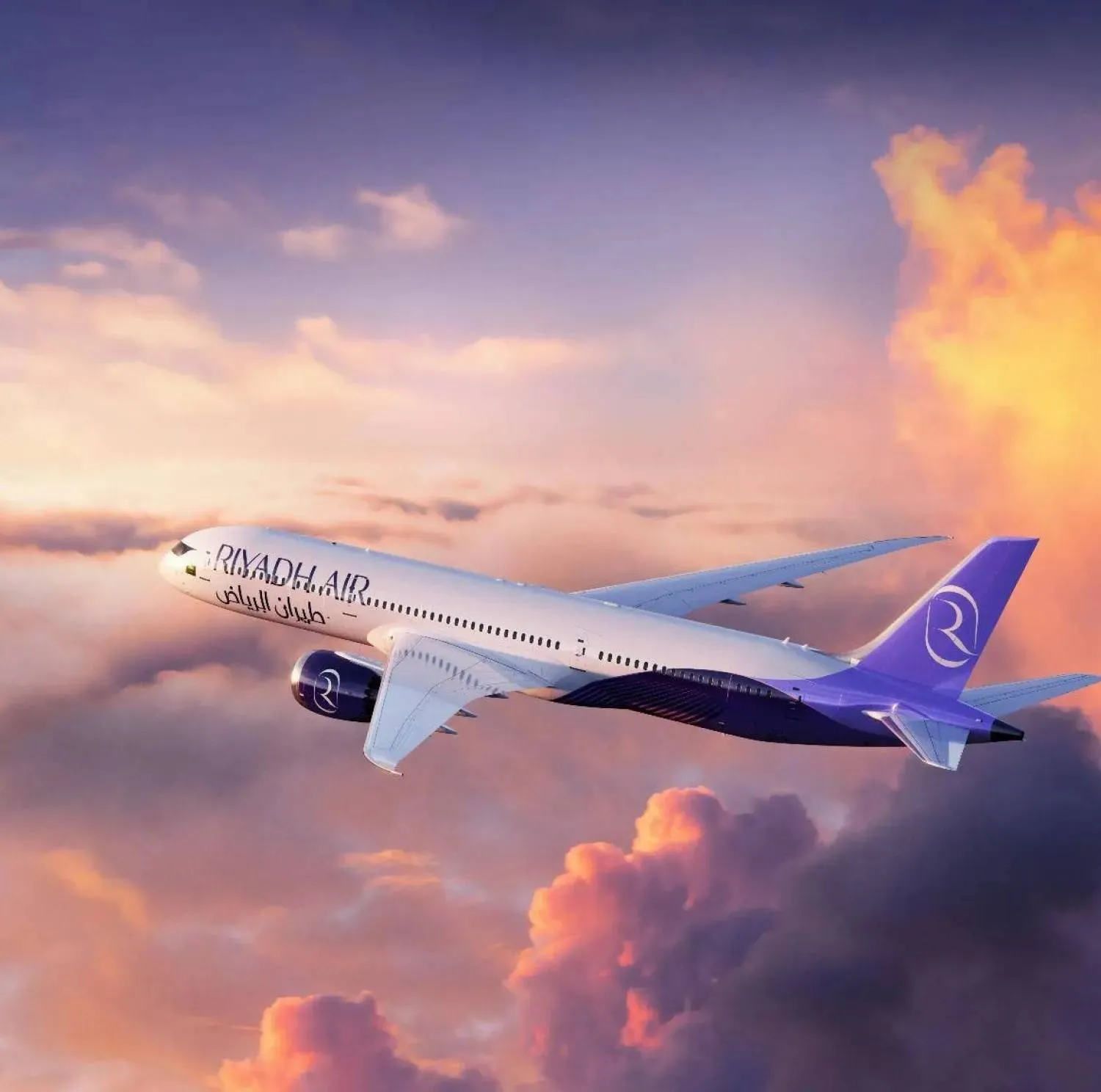 A Riyadh Air aircraft (The company’s website)