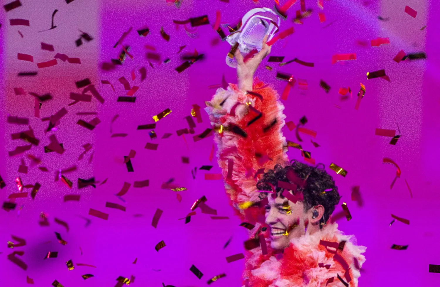 نيمو الذي فاز في عام 2024 بأداء أغنية (ذا كود) «الشفرة» (أرشيفية - د.ب.أ) 