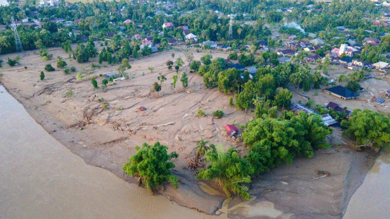The deadly torrential rains are one of the worst recent disasters to strike Sumatra. (AFP)