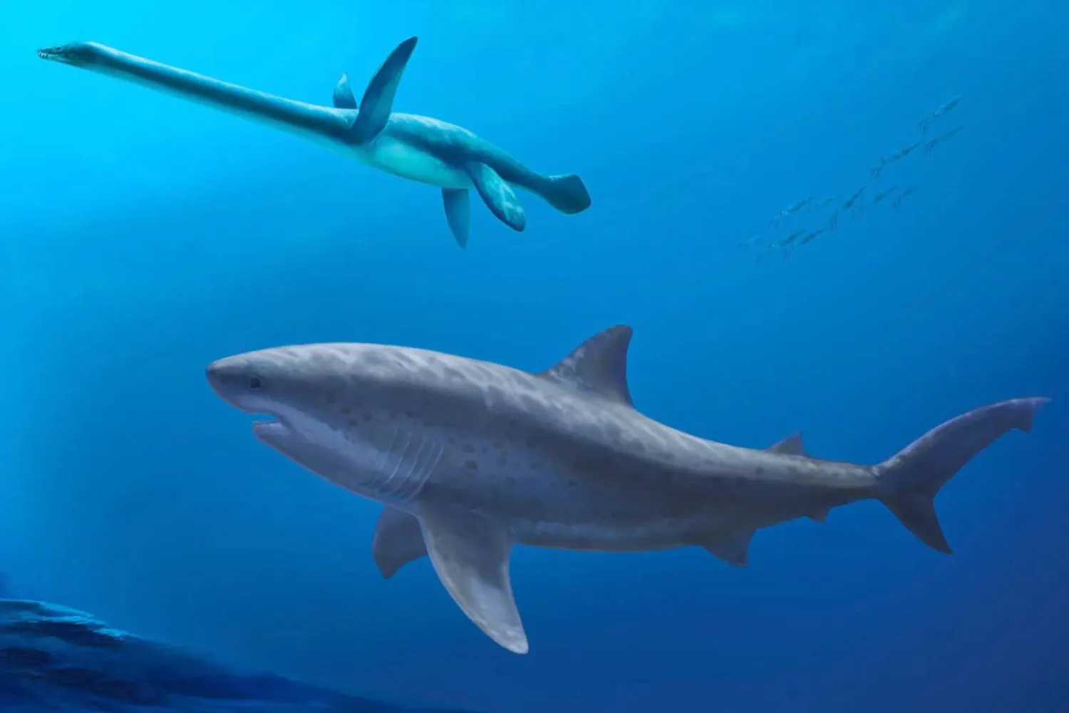 وحش بحري حكم القروش العملاقة (أ.ب)