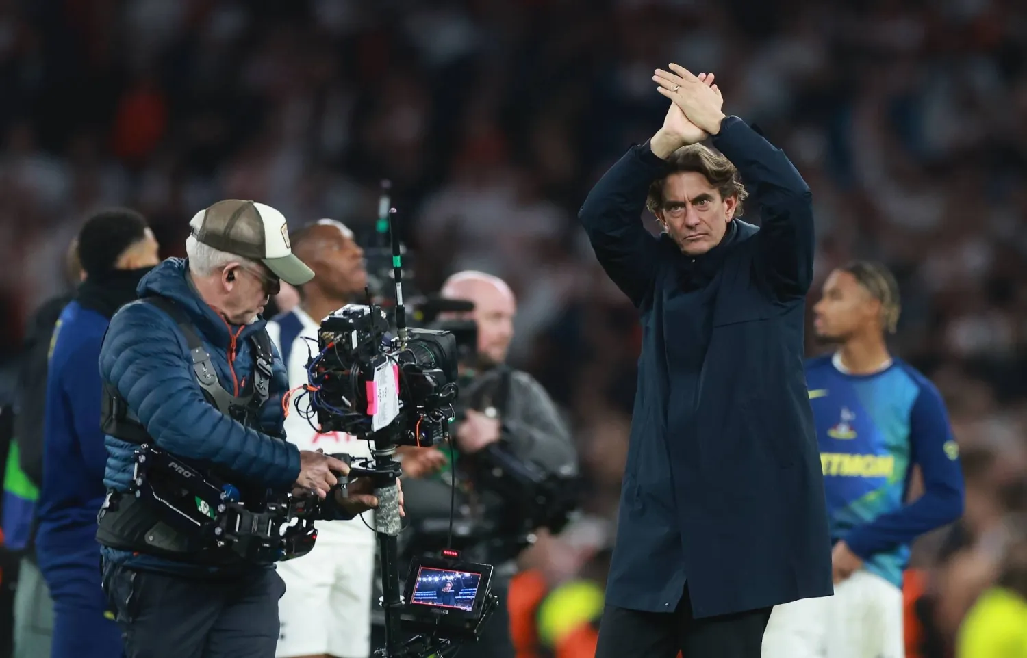 توماس فرانك المدير الفني لتوتنهام هوتسبير (إ.ب.أ)