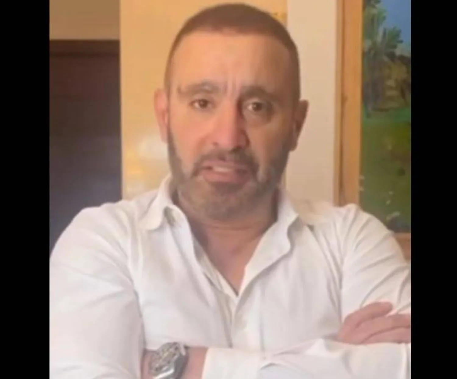 أحمد السقا خلال فيديو الدعم لمحمد صلاح (فيسبوك)