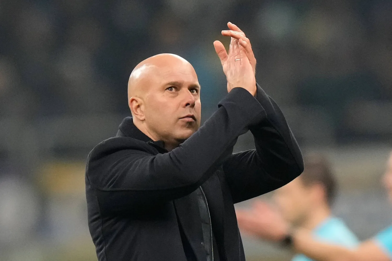 أرني سلوت مدرب ليفربول (أ.ب)