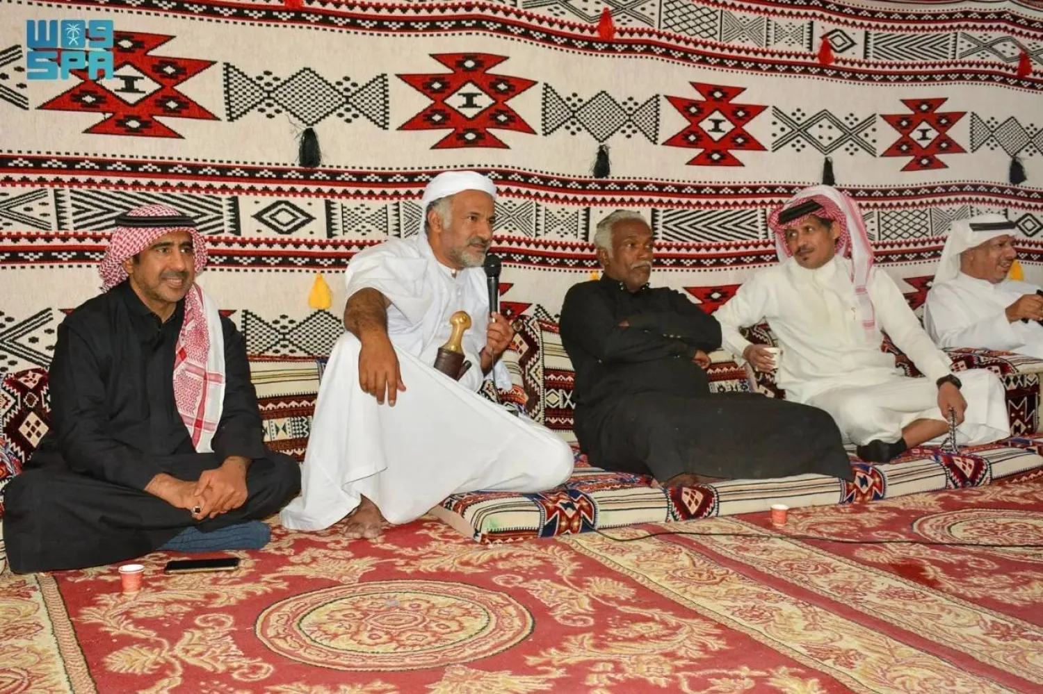 As part of the festival’s broader activities, the cultural tent aims to preserve folk heritage. SPA