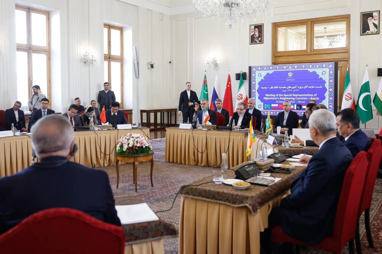 عراقجي يترأس اجتماعاً لدول جوار أفغانستان وروسيا في طهران اليوم (الخارجية الإيرانية)