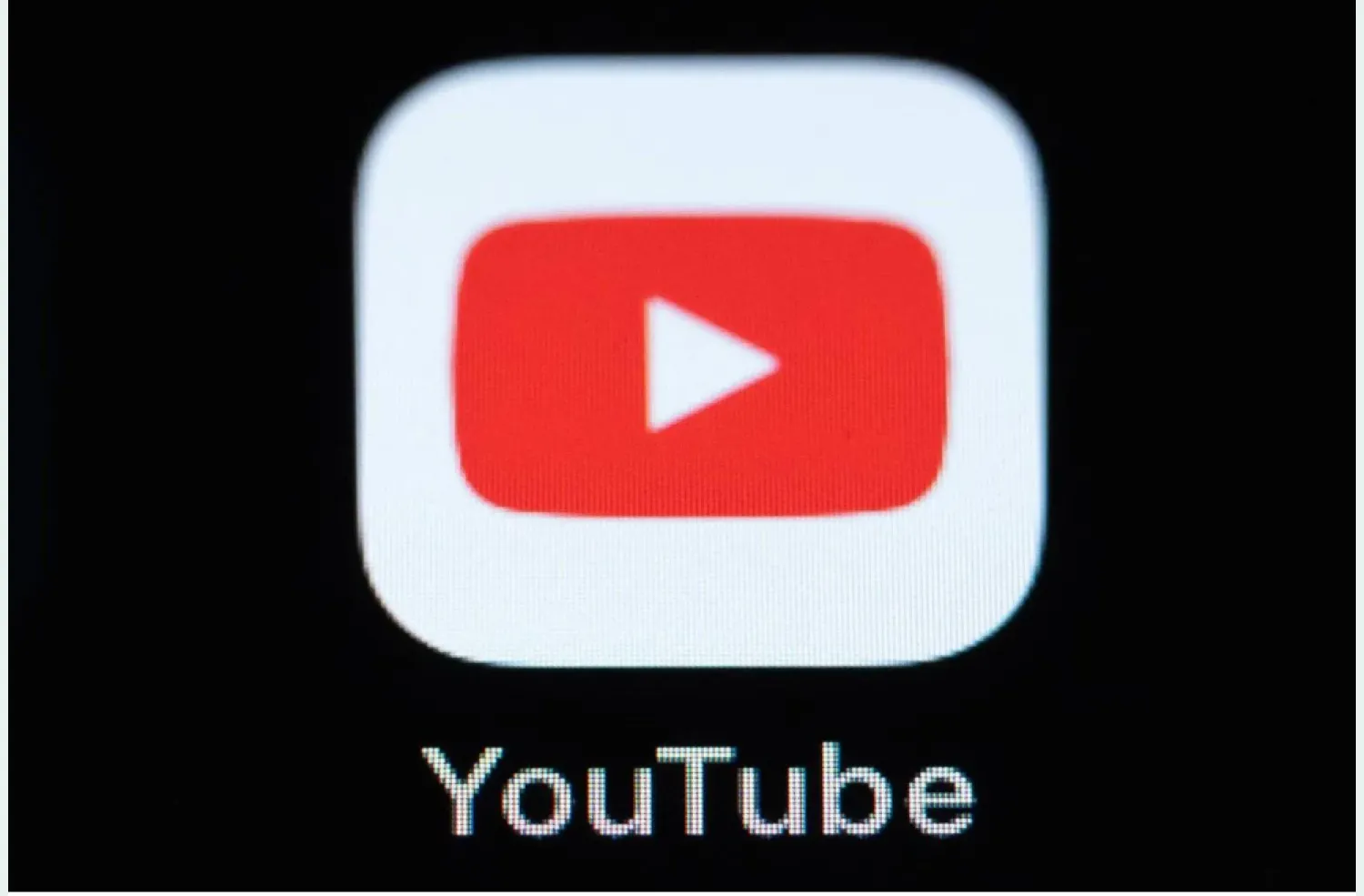 شعار «يوتيوب»         (د.ب.أ)