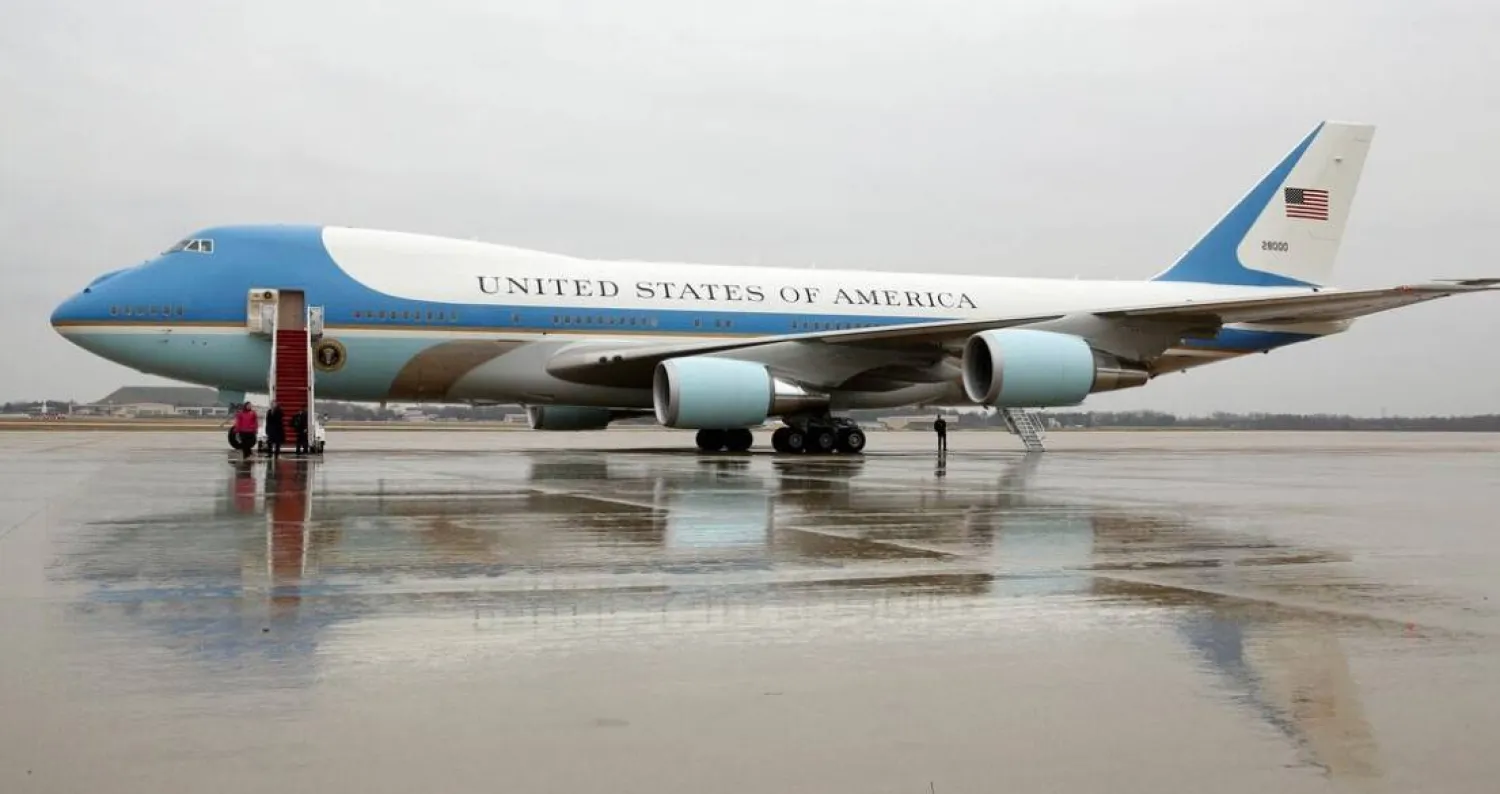 الطائرة الرئاسية الأميركية (أرشيفية - رويترز)