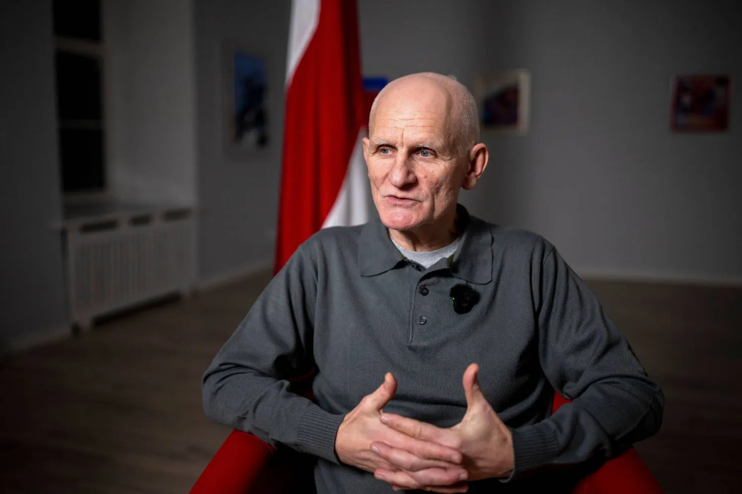 المعارض البيلاروسي أليس بيالياتسكي (أ.ب)