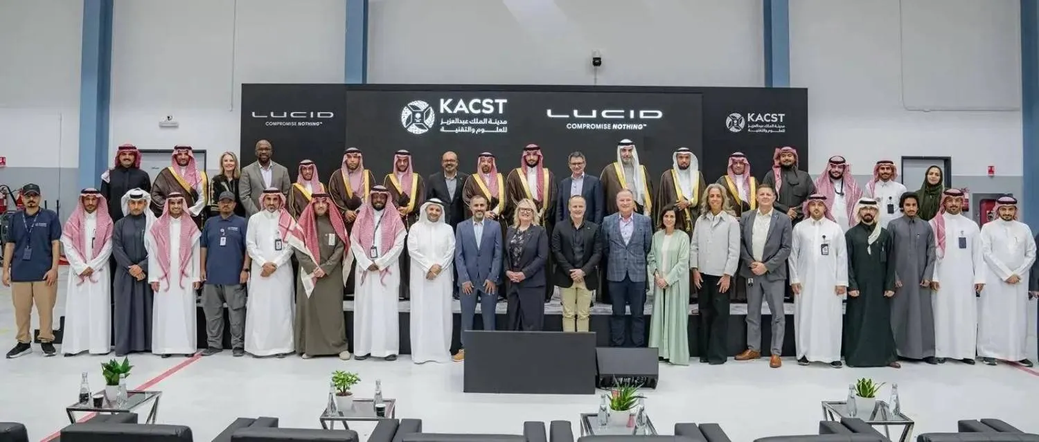 The new center, inaugurated in Riyadh, will carry out high-level research into electric vehicle technology (Asharq Al-Awsat) 