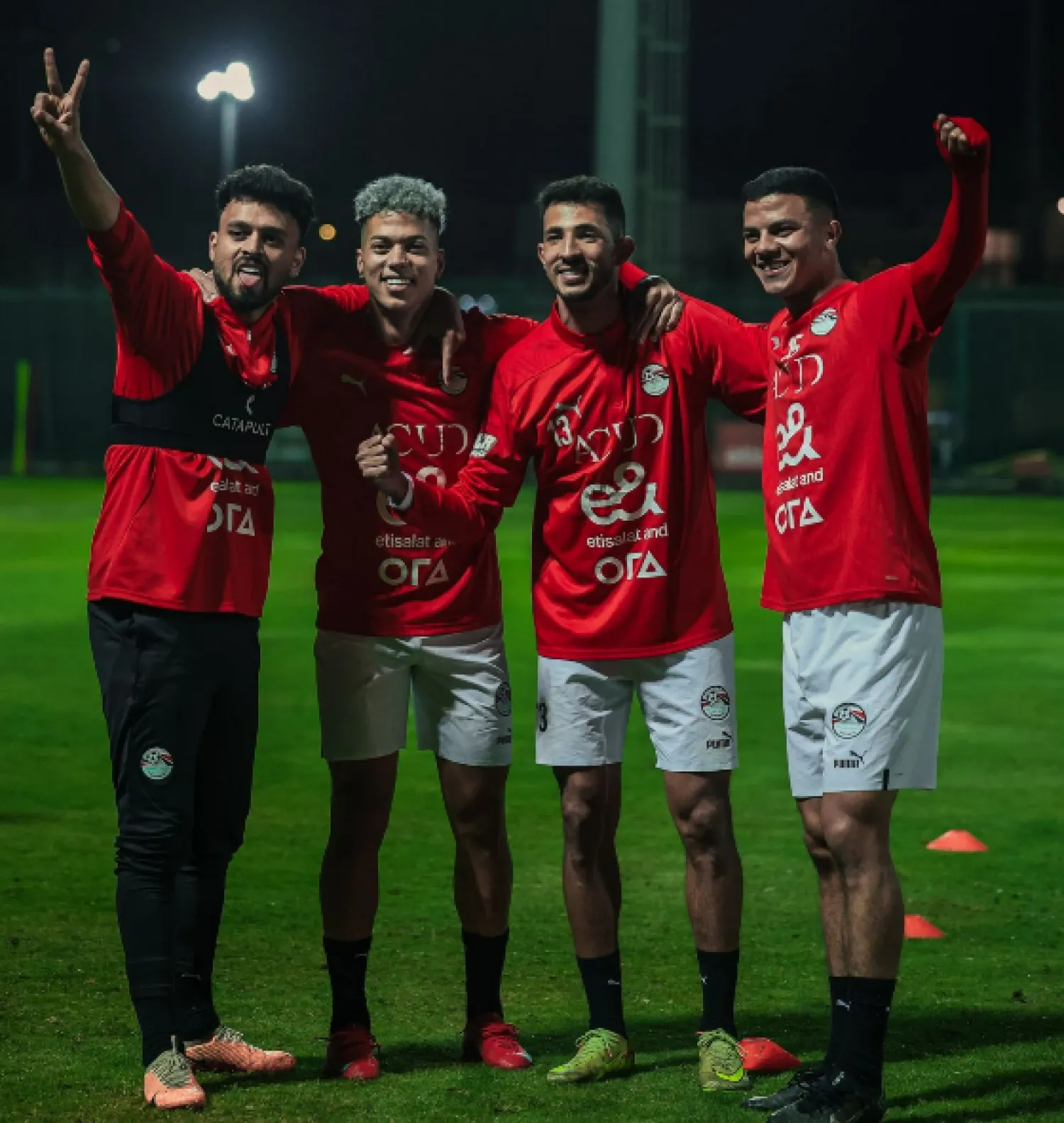 منتخب مصر يحاول إنهاء سوء الحظ في «أمم أفريقيا» والحماس واضح في المعسكر التدريبي (المنتخب المصري - إكس)