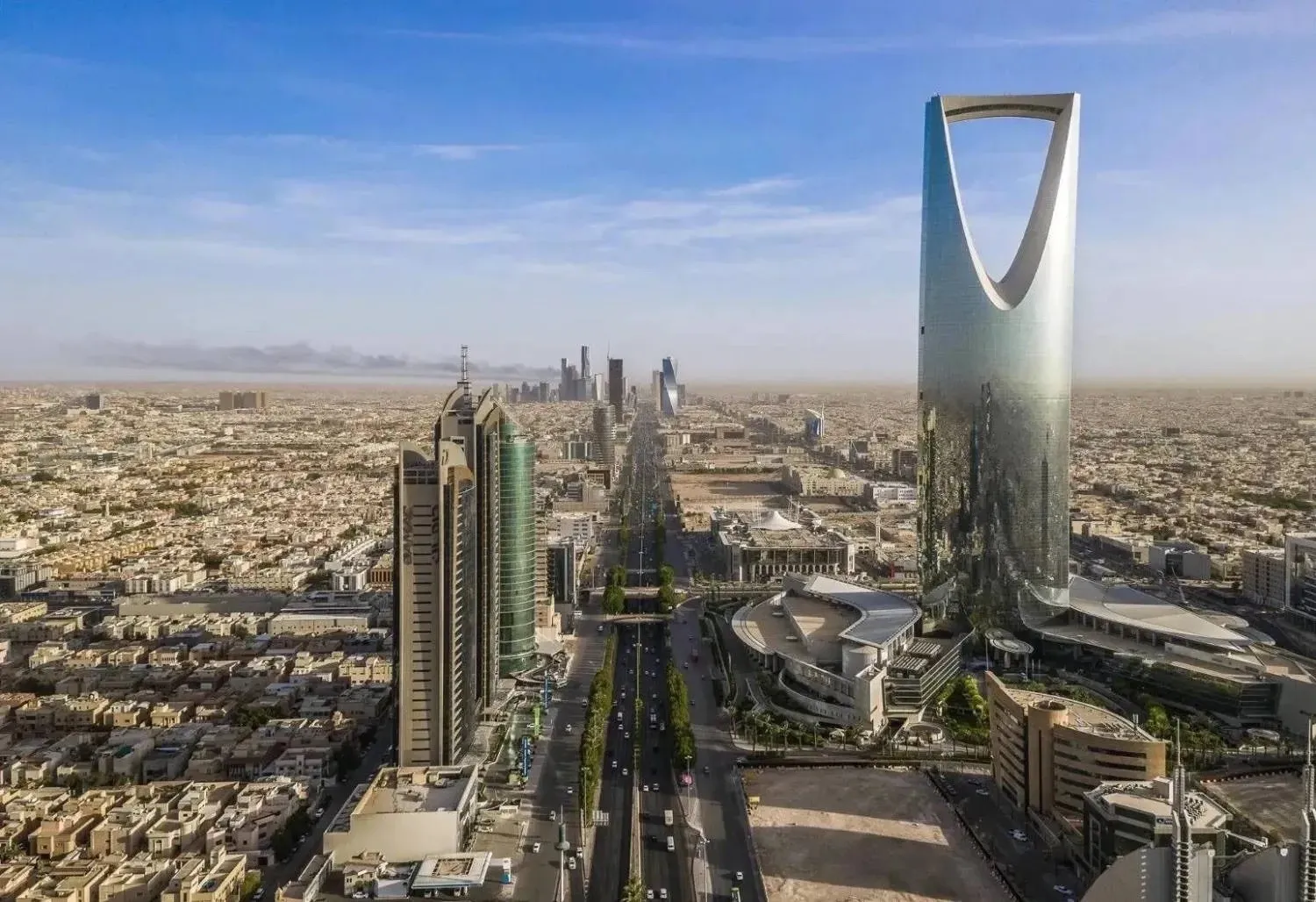 The view of the Saudi capital, Riyadh. (Asharq Al-Awsat)