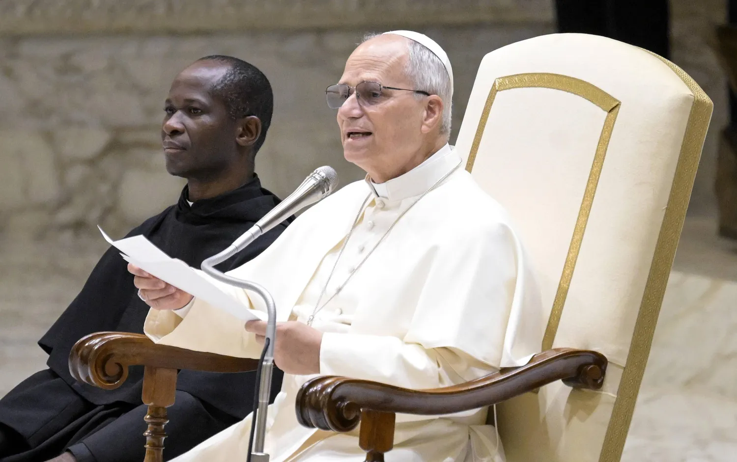 البابا ليو الرابع عشر (إ.ب.أ)