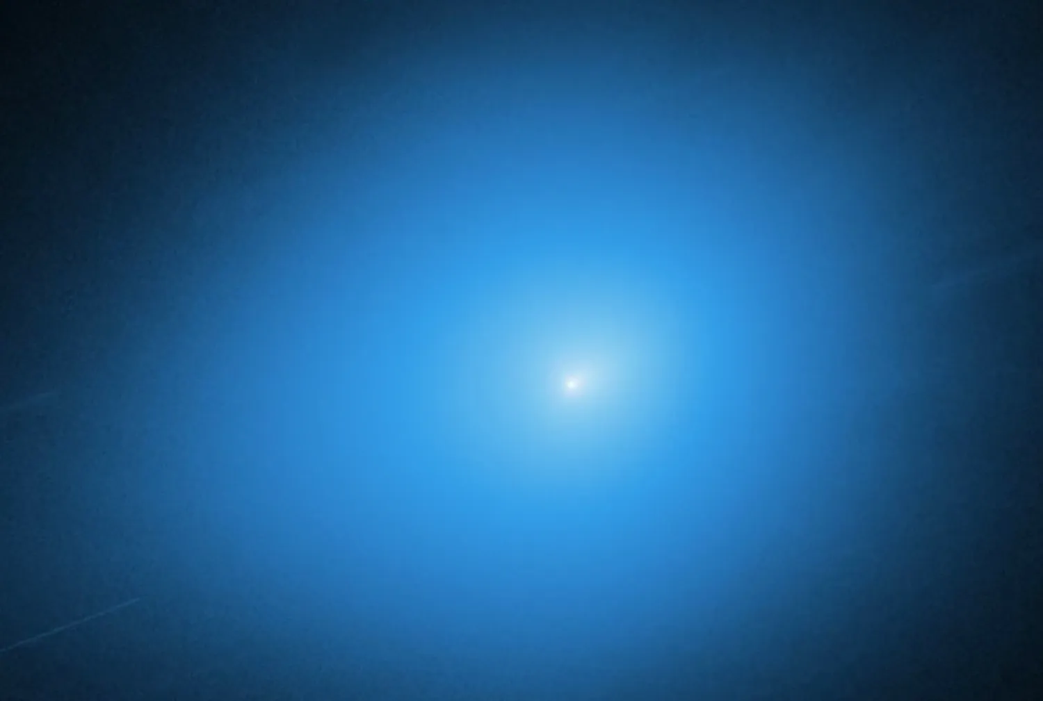 This image, provided by NASA, shows the interstellar comet 3I/Atlas captured by the Hubble Space Telescope on Nov. 30, 2025, about 178 million miles (286 million kilometers) from Earth. (NASA, ESA, STScI, D. Jewitt (UCLA), M.-T. Hui (Shanghai Astronomical Observatory), J. DePasquale (STScI) via AP)

