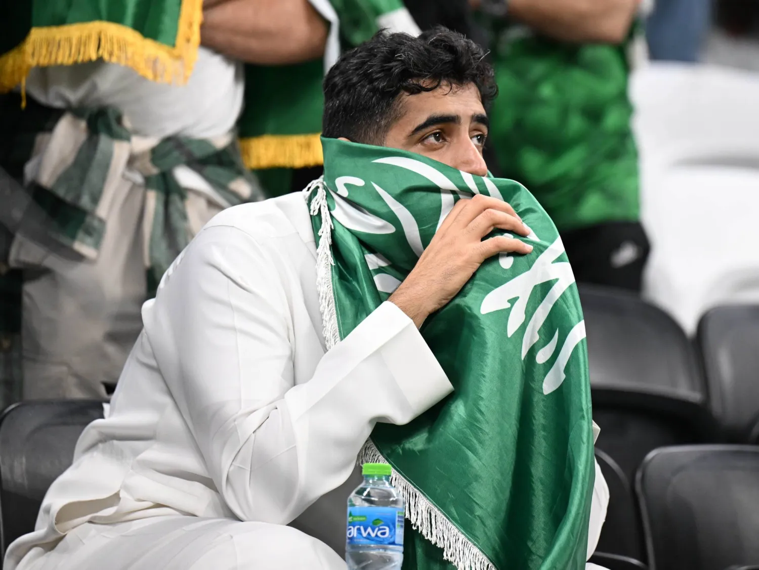 الأخضر خيب آمال جماهيره في استاد البيت (تصوير: بشير صالح)