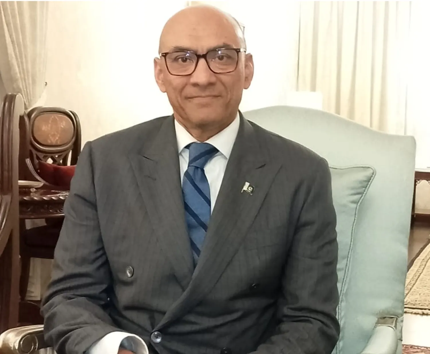 أحمد فاروق السفير الباكستاني لدى السعودية (الشرق الأوسط)