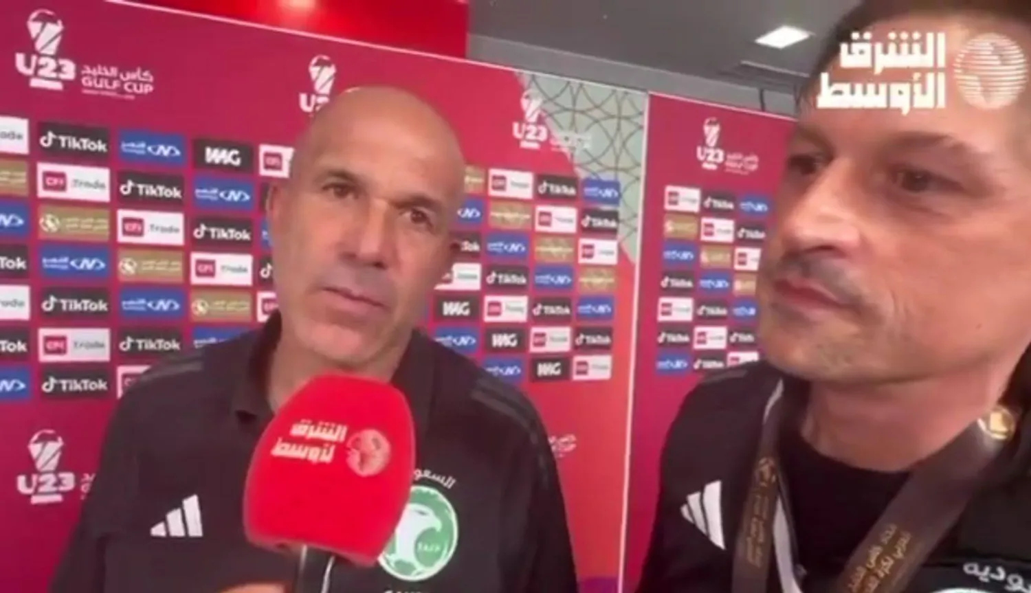 لويجي دي باجيو مدرب الأخضر تحت 23 عاماً (تصوير: علي القطان)