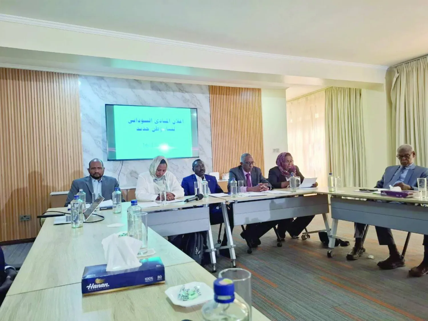 Sudanlı güçlerin Nairobi'deki toplantısından bir kare (Şarku’l Avsat)