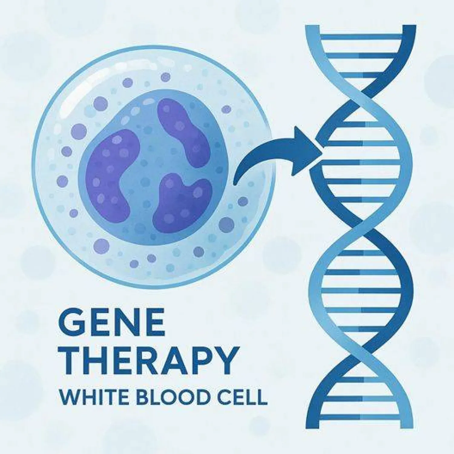 Gen terapisi: Kansere karşı savaşmak için beyaz kan hücrelerinin değiştirilmesi.