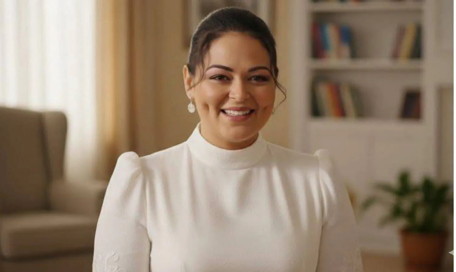 الفنانة نيفين مندور (حسابها على «فيسبوك»)