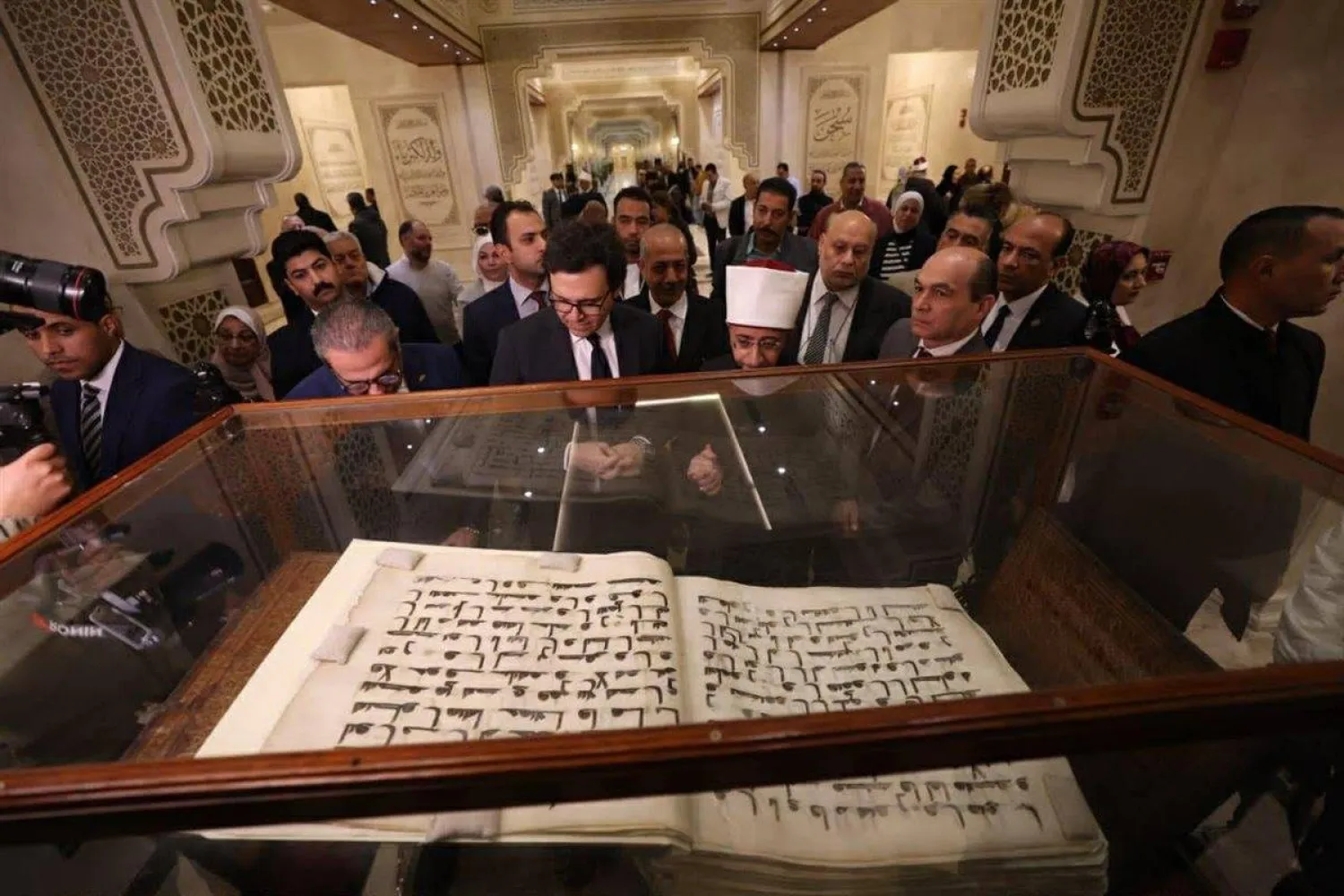 جانب من افتتاح المتحف في العاصمة الجديدة (وزارة الثقافة المصرية)