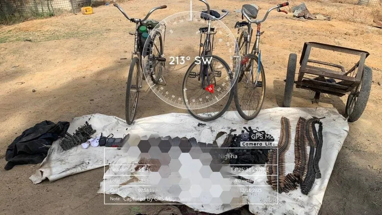 صور حصيلة عملية عسكرية استهدفت مجموعة إرهابية في نيجيريا (إعلامي محلي)