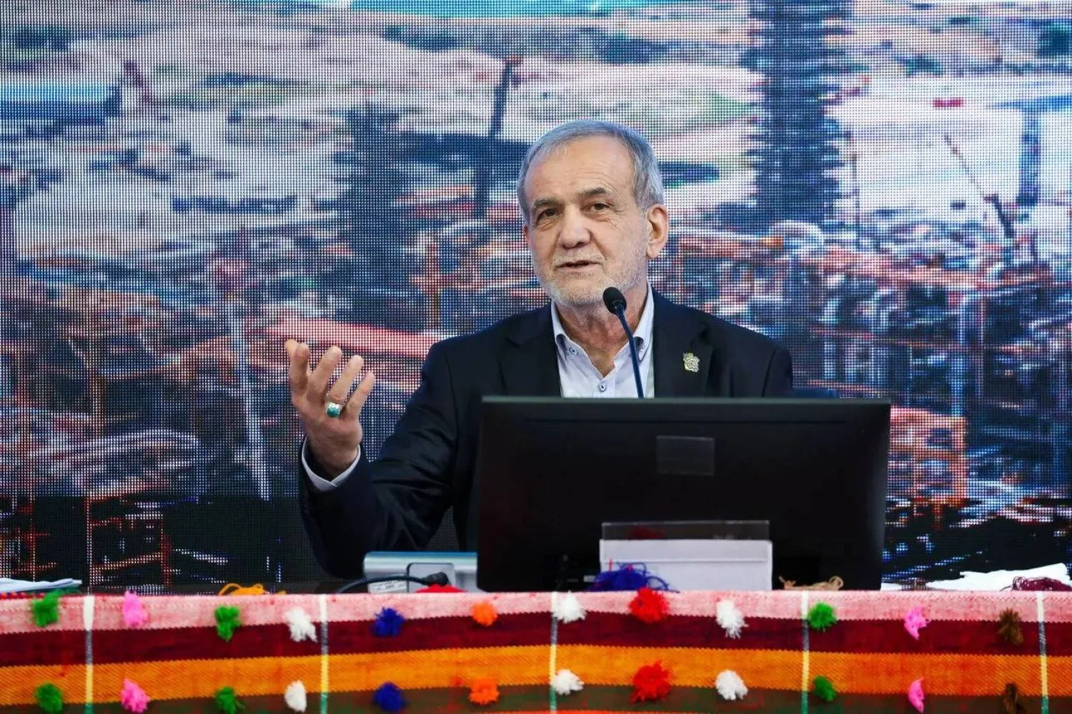 Iranian President Masoud Pezeshkian (IRNA) 