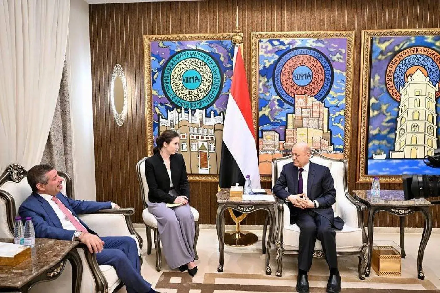 Al-Alimi met with US Ambassador Steven Fagin in Riyadh (SABA)