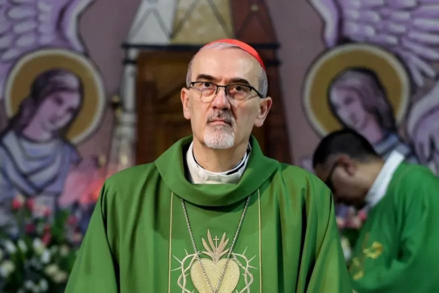 البطريرك الكاردينال بييرباتيستا بيتسابالا (أ.ف.ب)