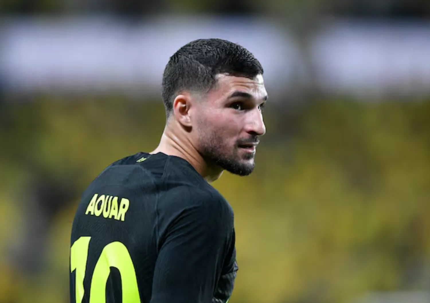 Soccer Football - Saudi Pro League - Al Nassr v Al Ittihad - Al-Awwal Park, Riyadh, Saudi Arabia - May 7, 2025 Al Ittihad's Houssem Aouar REUTERS/Stringer