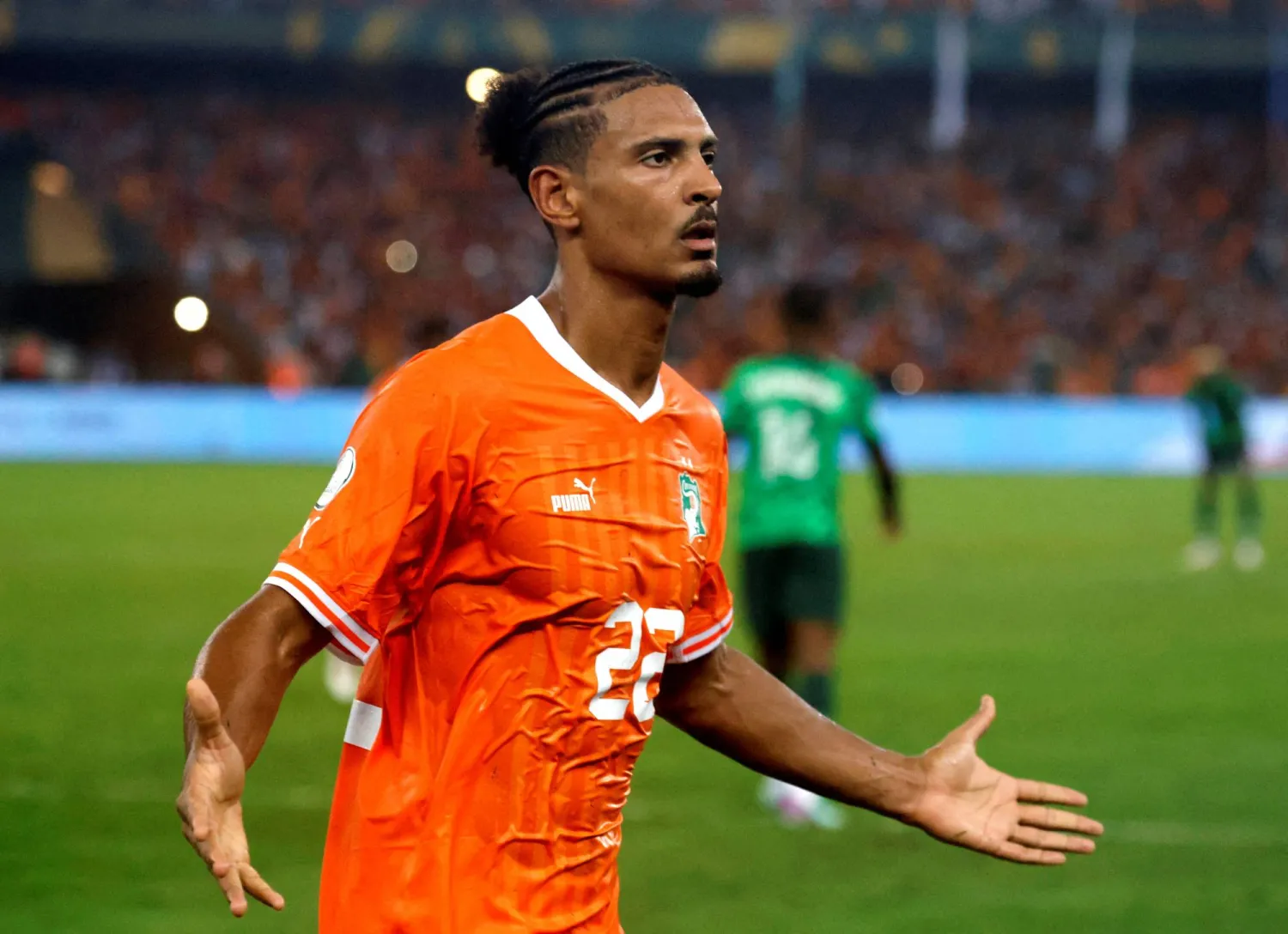 مهاجم كوت ديفوار ​سيباستيان هالر (إ.ب.أ)