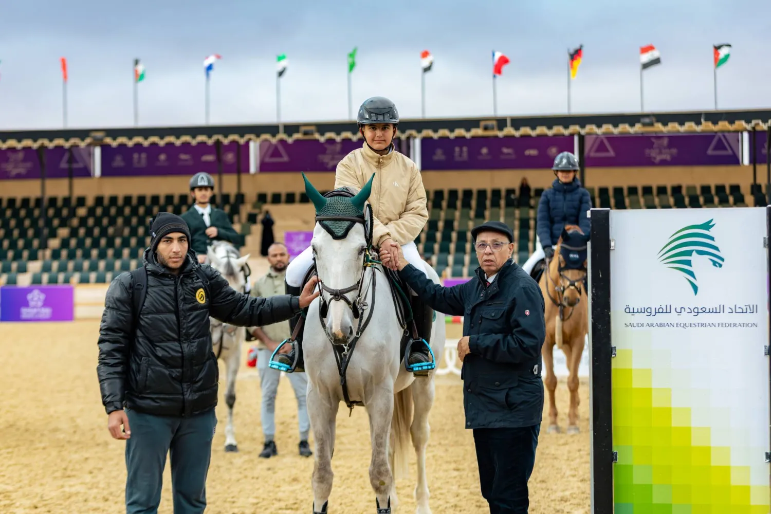 غزاوي أحد أبرز المواهب السعودية في قفز الحواجز (الشرق الأوسط)