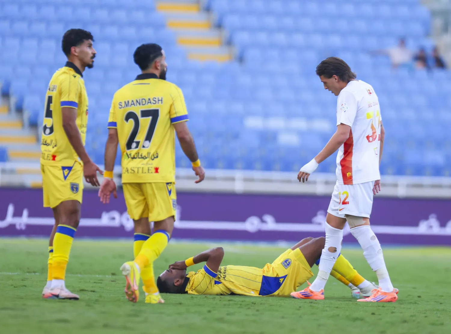تزايد الإصابات كابوس يلاحق الأندية السعودية هذا الموسم (تصوير: سعد العنزي)