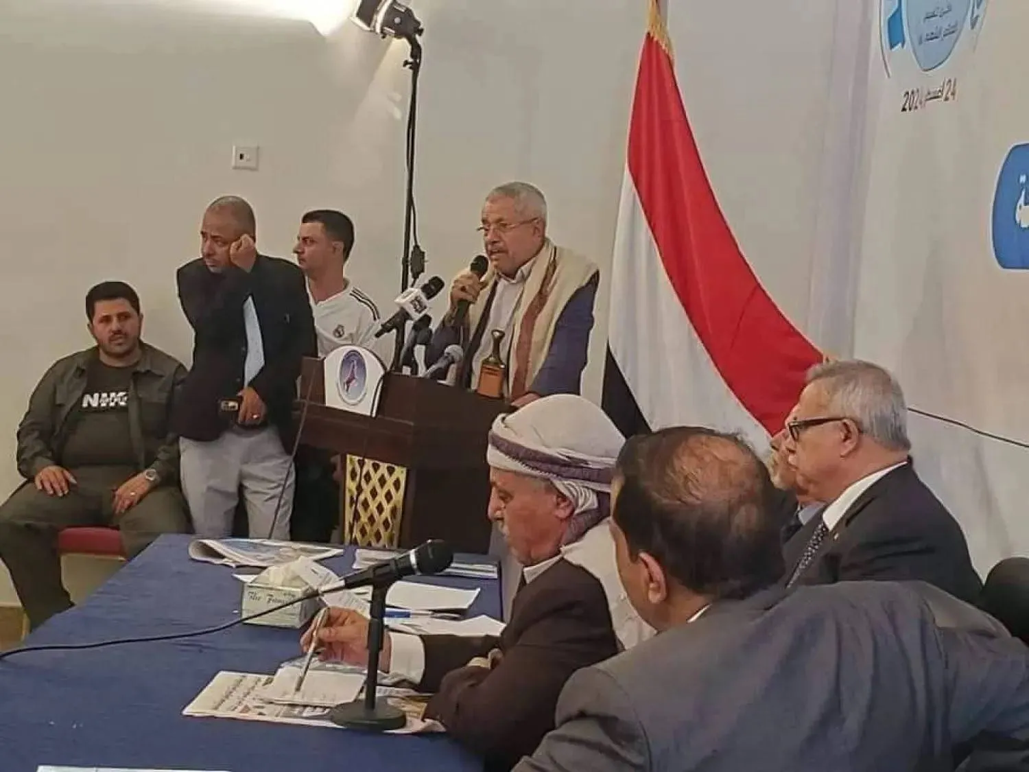 A view of previous meetings of the General People’s Congress wing in Sanaa (local media)