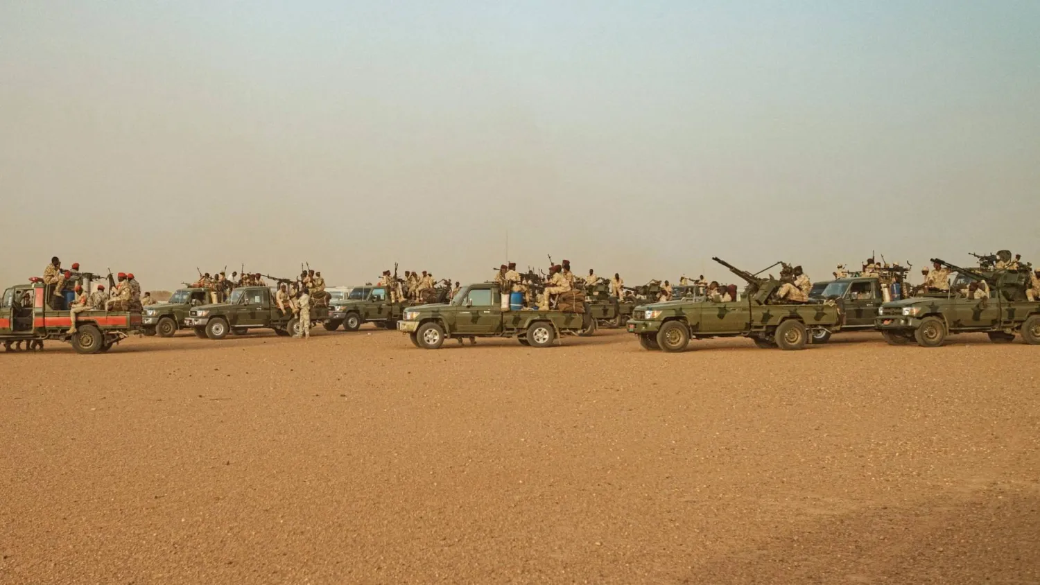 خبراء يقولون إن الأسلحة عالية التقنية التي تستخدمها قوات الدعم السريع تحتاج إلى مساعدة خارجية لتشغيلها (أ.ف.ب)