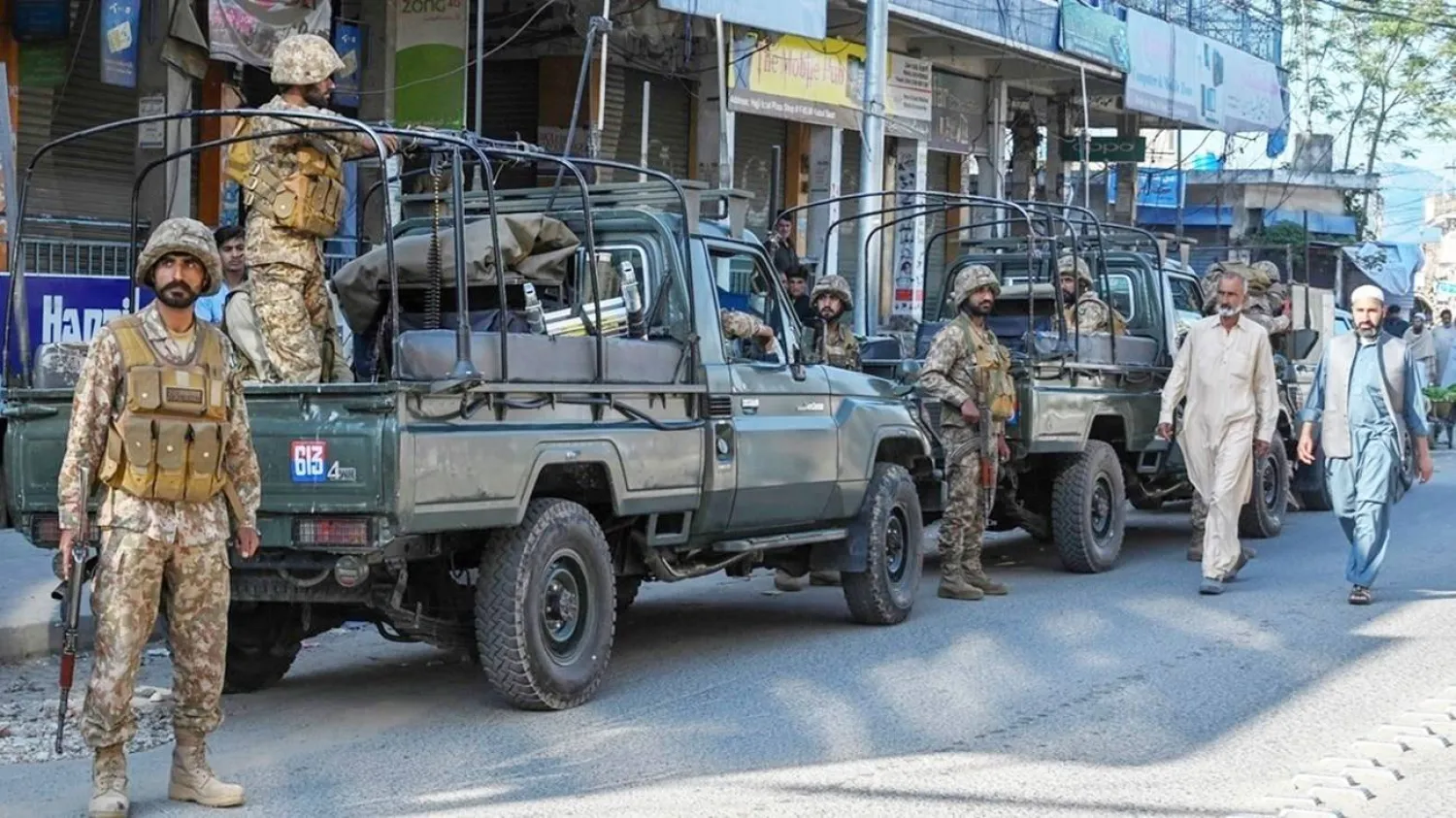 عناصر من الجيش الباكستاني في حالة استنفار (أرشيفية - متداولة)