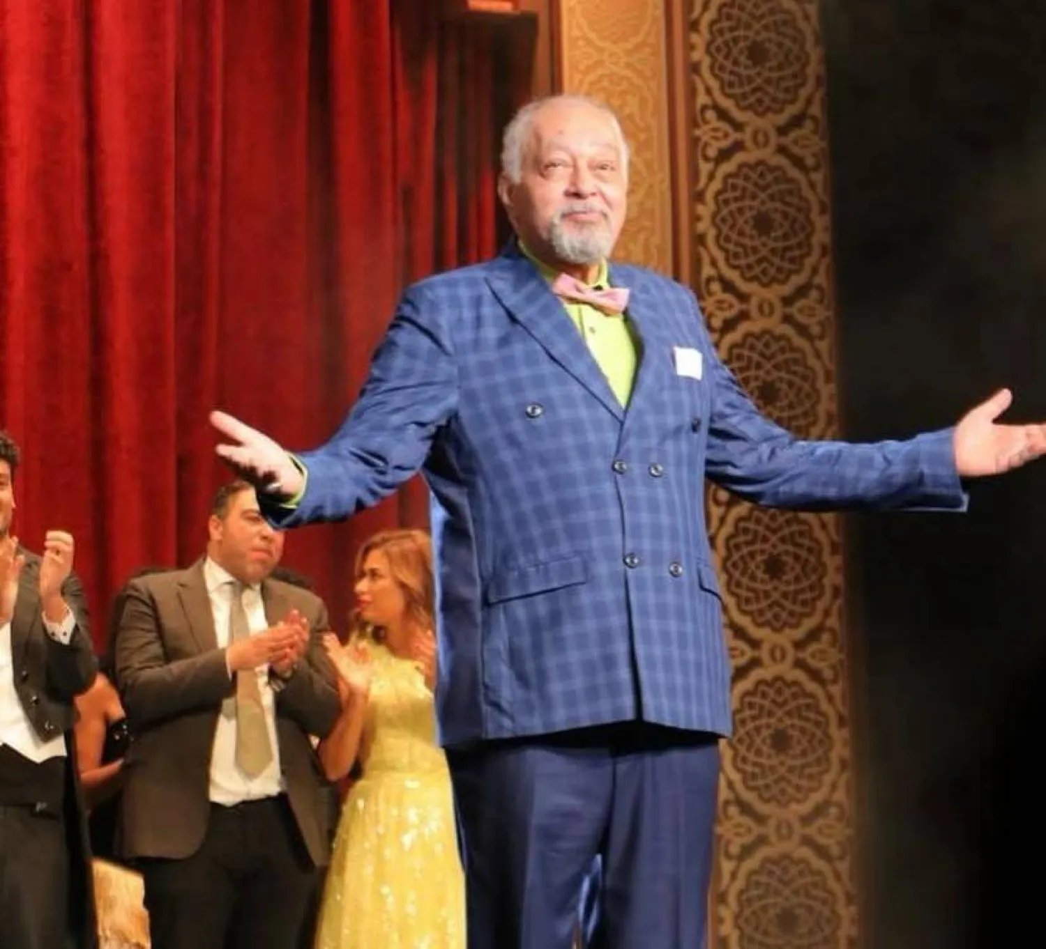 سامي مغاوري على خشبة المسرح (الشرق الأوسط)