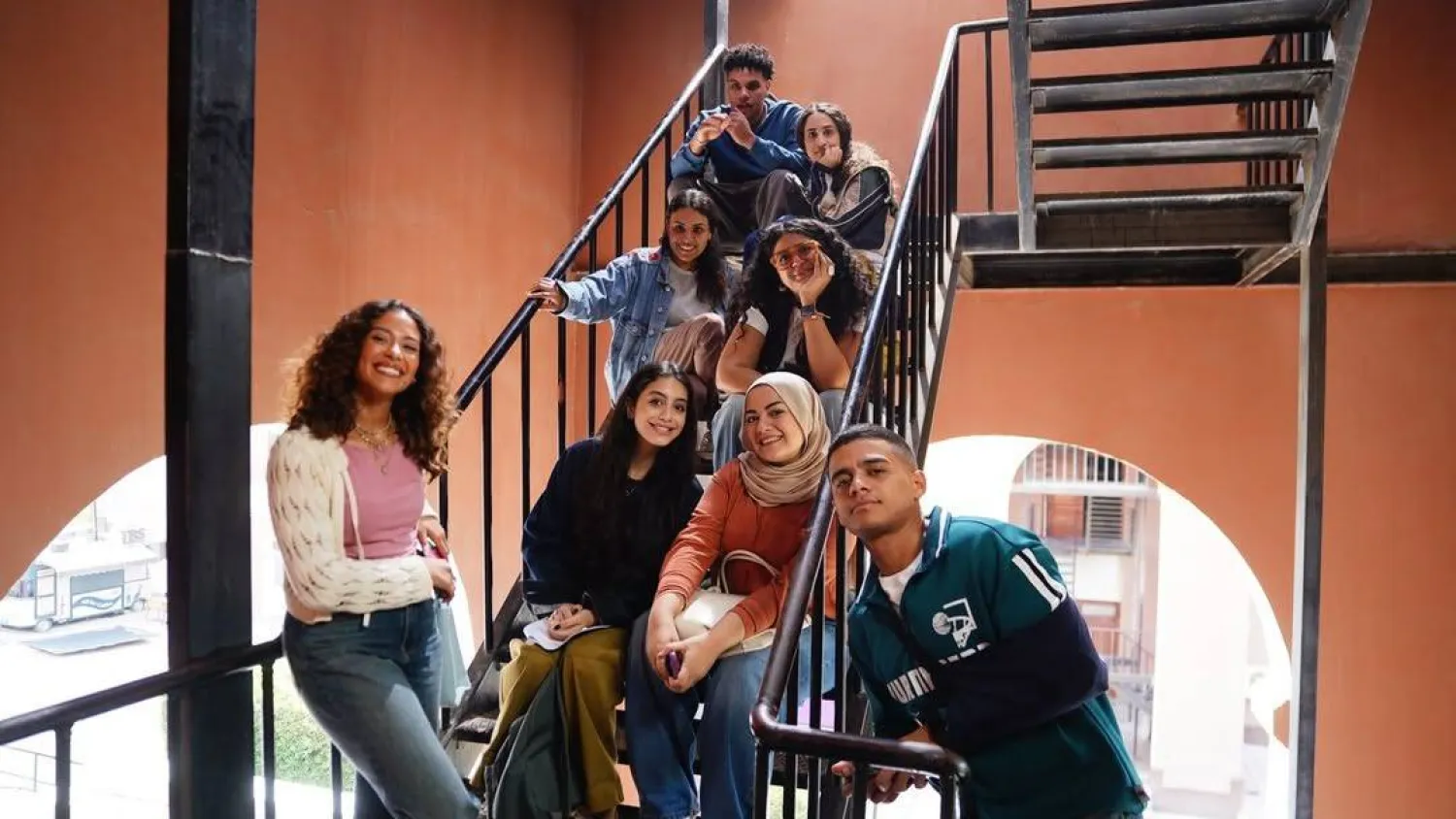 من كواليس التصوير (حساب ياسمينا العبد على «فيسبوك»)