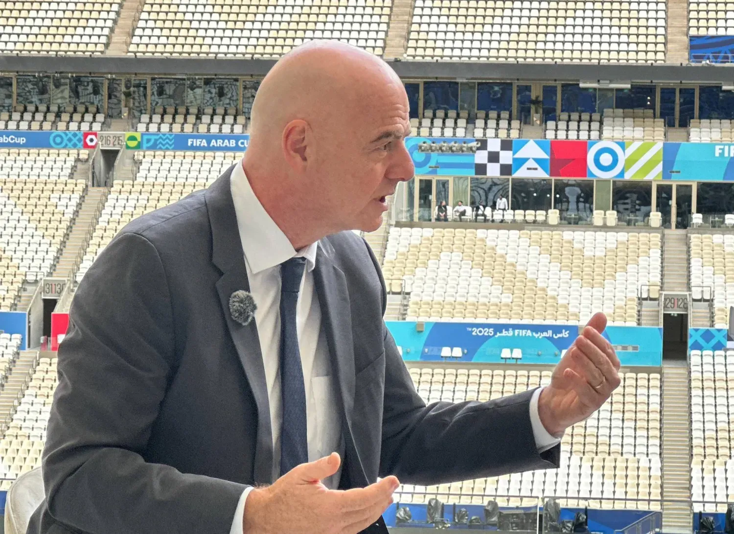 Infantino, Şarku’l Avsat'a konuştu: Dünya, Suudi Arabistan'da düzenlenecek 2034 Dünya Kupası'nı keyifle izleyecek