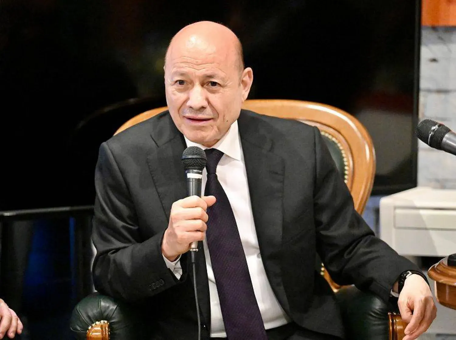 Yemen Cumhurbaşkanlığı Liderlik Konseyi Başkanı Reşad el-Alimi (hükümet medyası