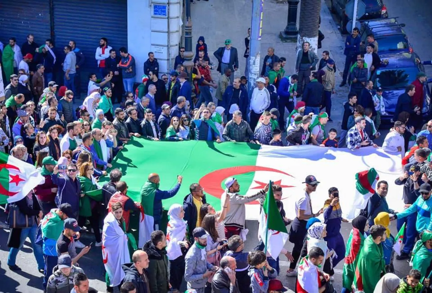 جانب من مظاهرات الحراك الشعبي عام 2019 (أرشيفية)