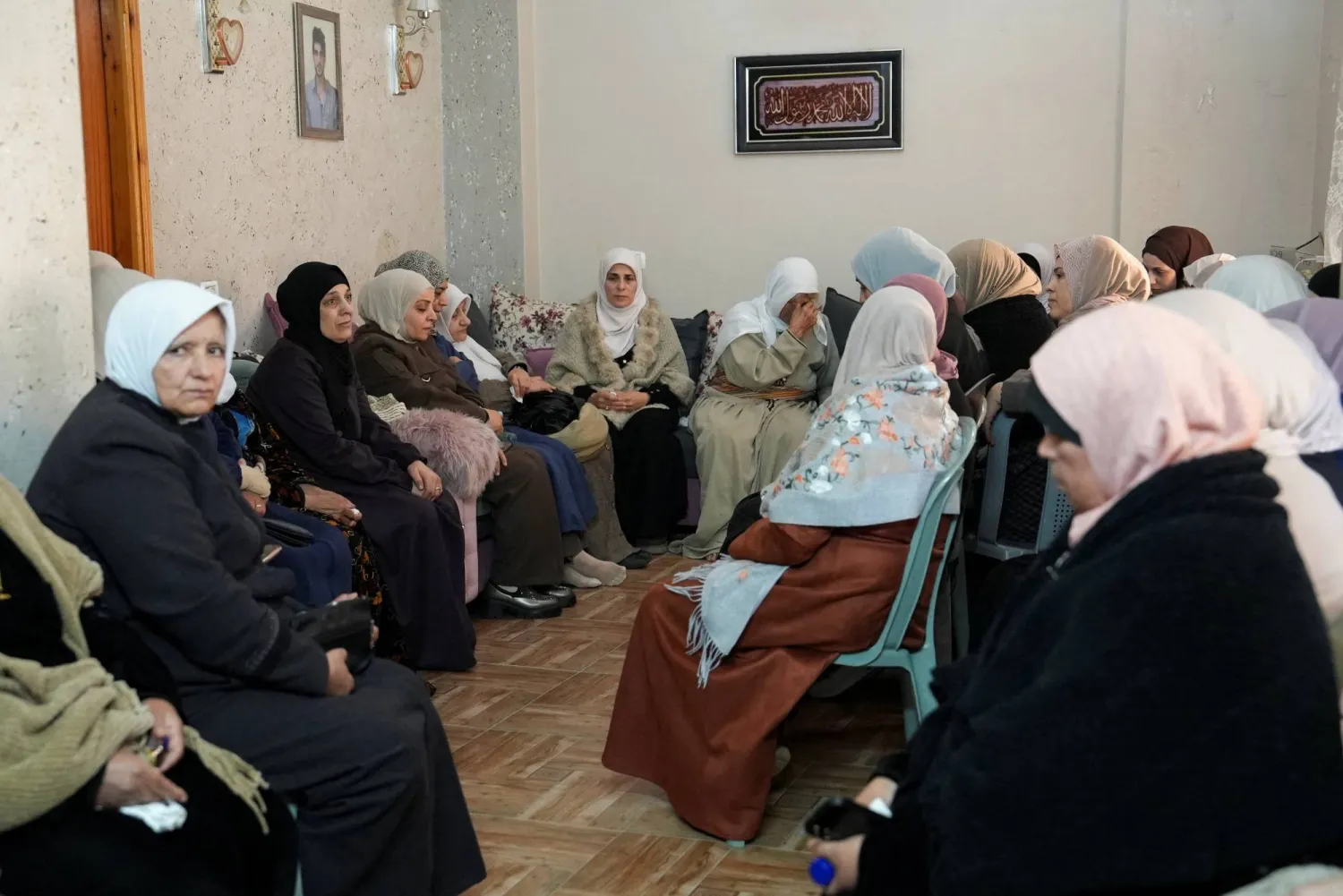 من داخل بيت ريان محمد أبو معلا (رويترز)